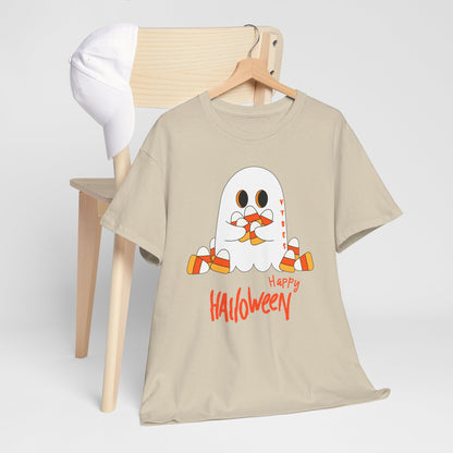 Candy Corn Ghost Vybes Tshirt