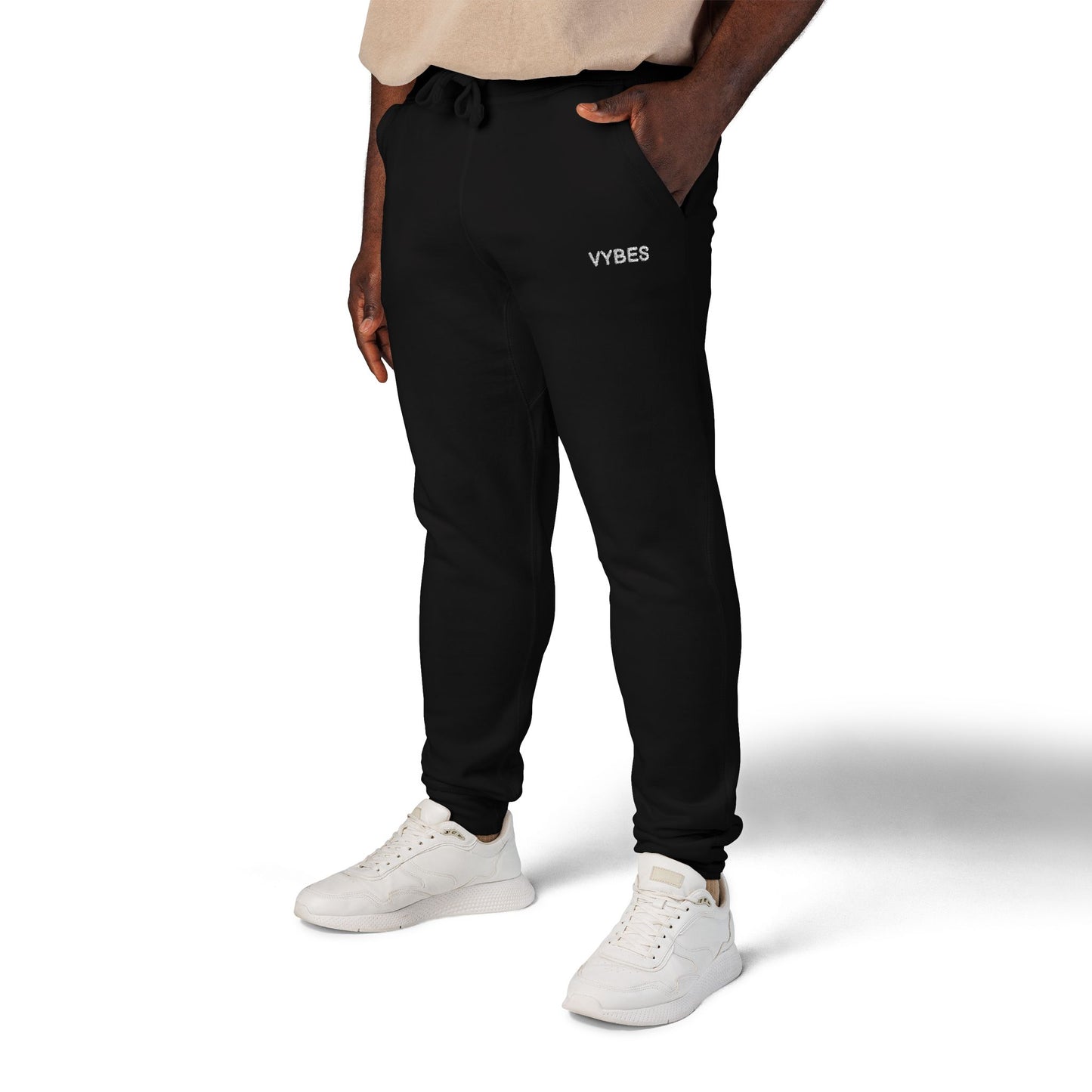 Vybes Embroidered Fleece Sweatpants