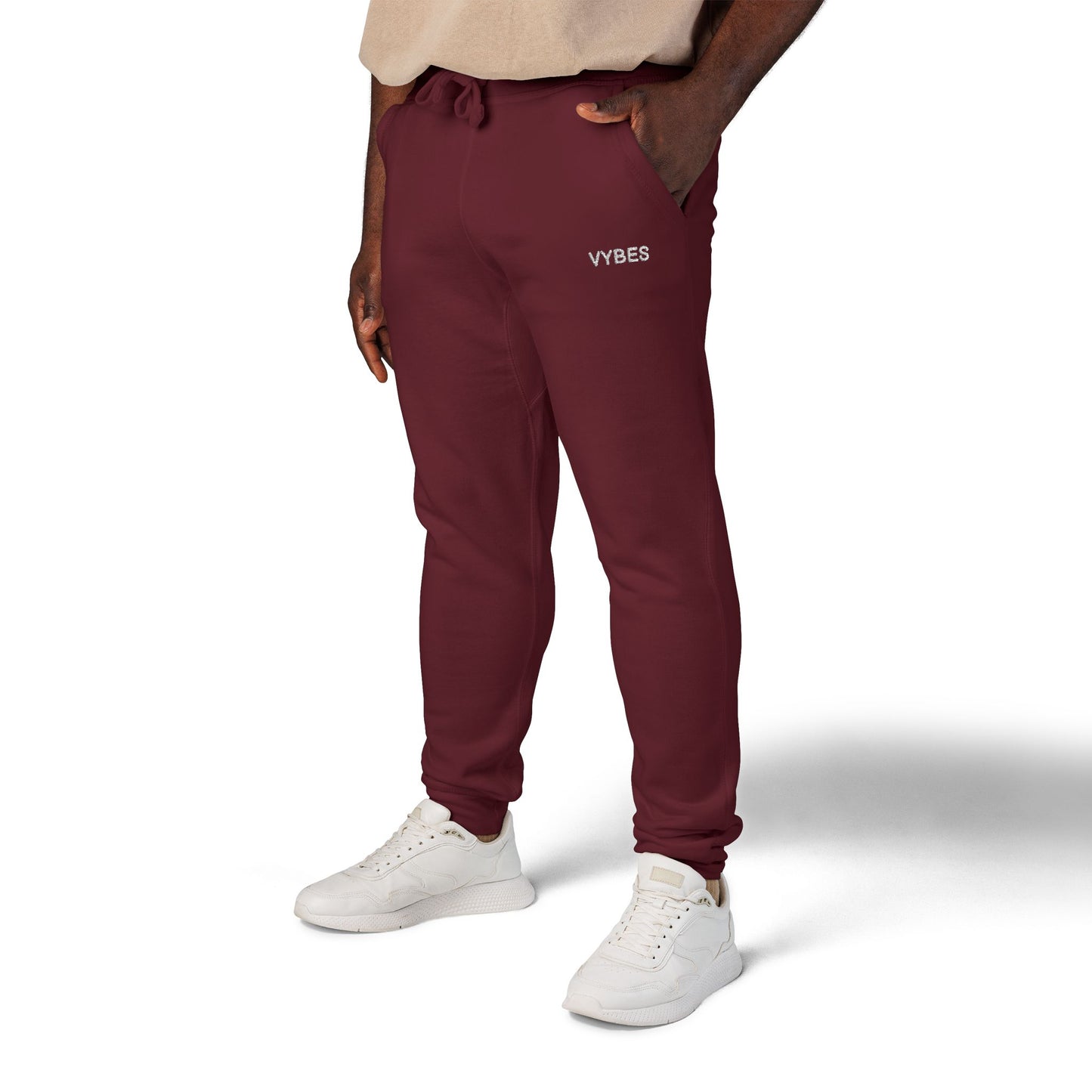 Vybes Embroidered Fleece Sweatpants