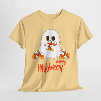 Candy Corn Ghost Vybes Tshirt