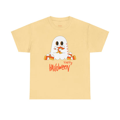 Candy Corn Ghost Vybes Tshirt