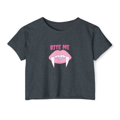 Bite Me Vybes Crop Top