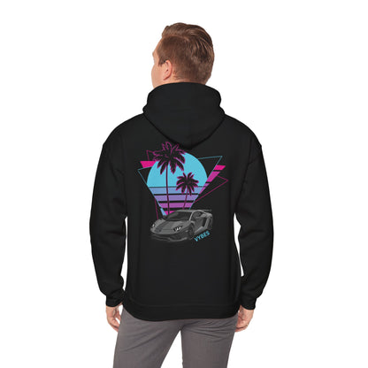 Lambo Beach Vybes Hoodie
