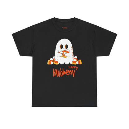 Candy Corn Ghost Vybes Tshirt