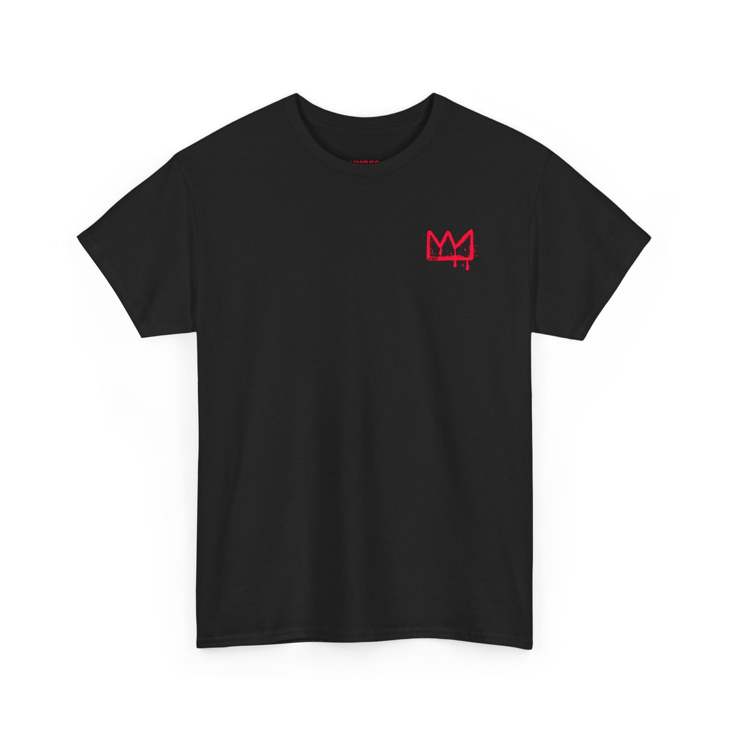 Red Drip Smiley Tee