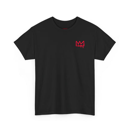 Red Drip Smiley Tee
