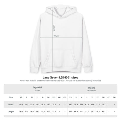 Blue Sportbike Heavyweight Hoodie