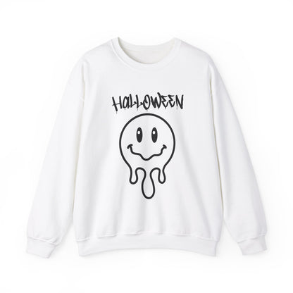 Halloween Melting Smiley Vybes Sweater