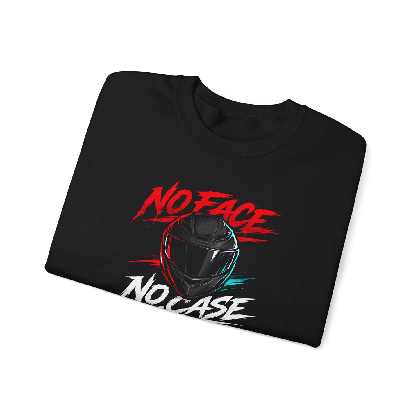 No Face No Case Crewneck Sweatshirt