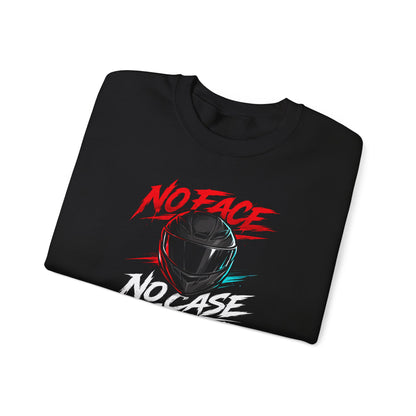 No Face No Case Crewneck Sweatshirt