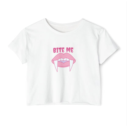 Bite Me Vybes Crop Top
