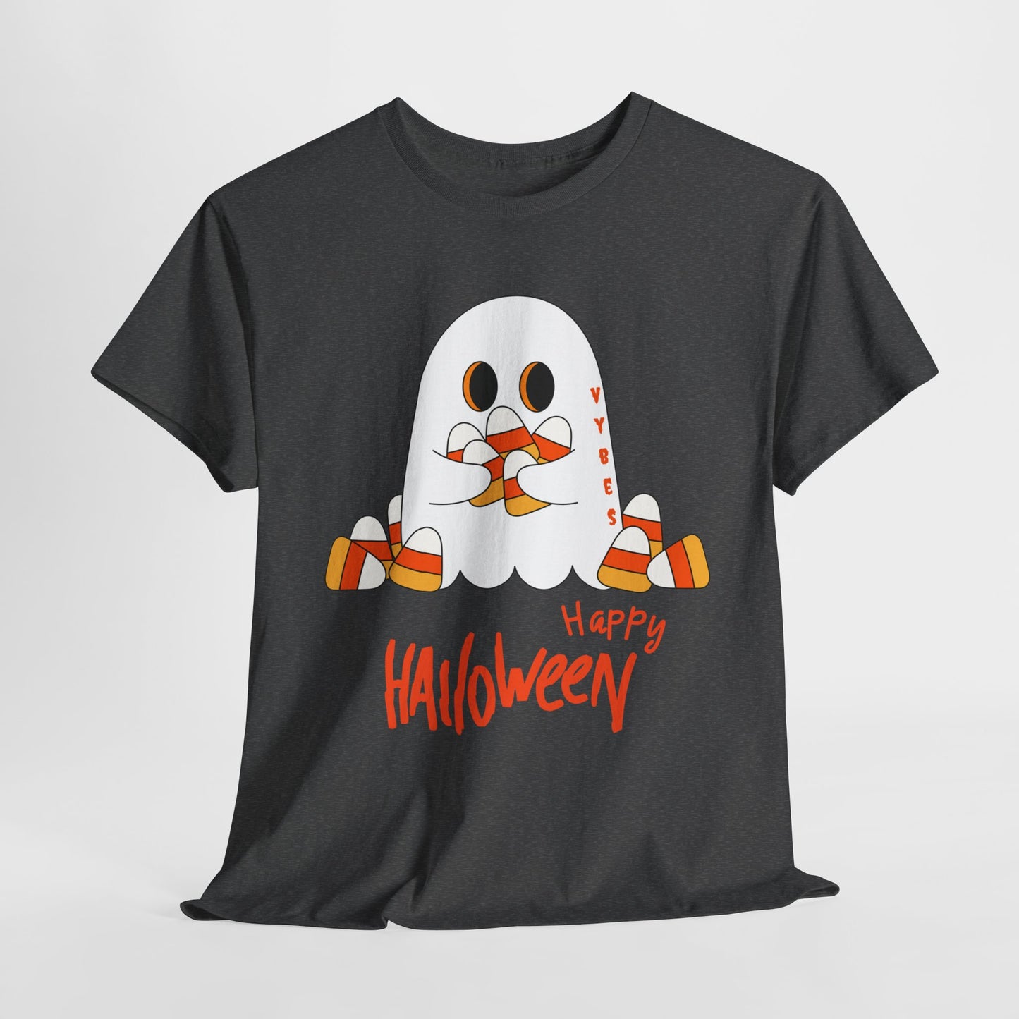 Candy Corn Ghost Vybes Tshirt