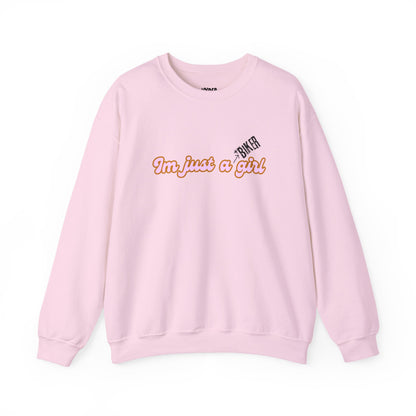 I'm Just a Girl Crewneck Sweatshirt