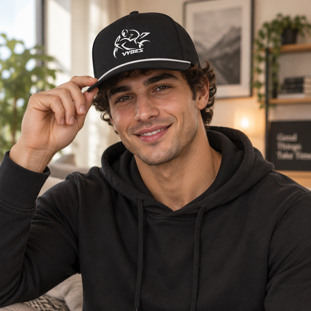 Vybes Biker Rope Cap