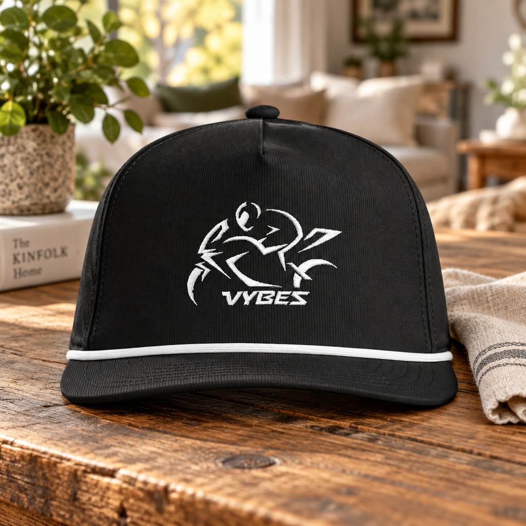 Vybes Biker Rope Cap