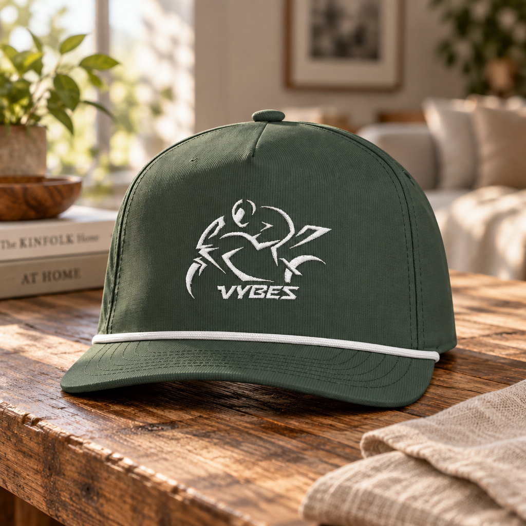 Vybes Biker Rope Cap