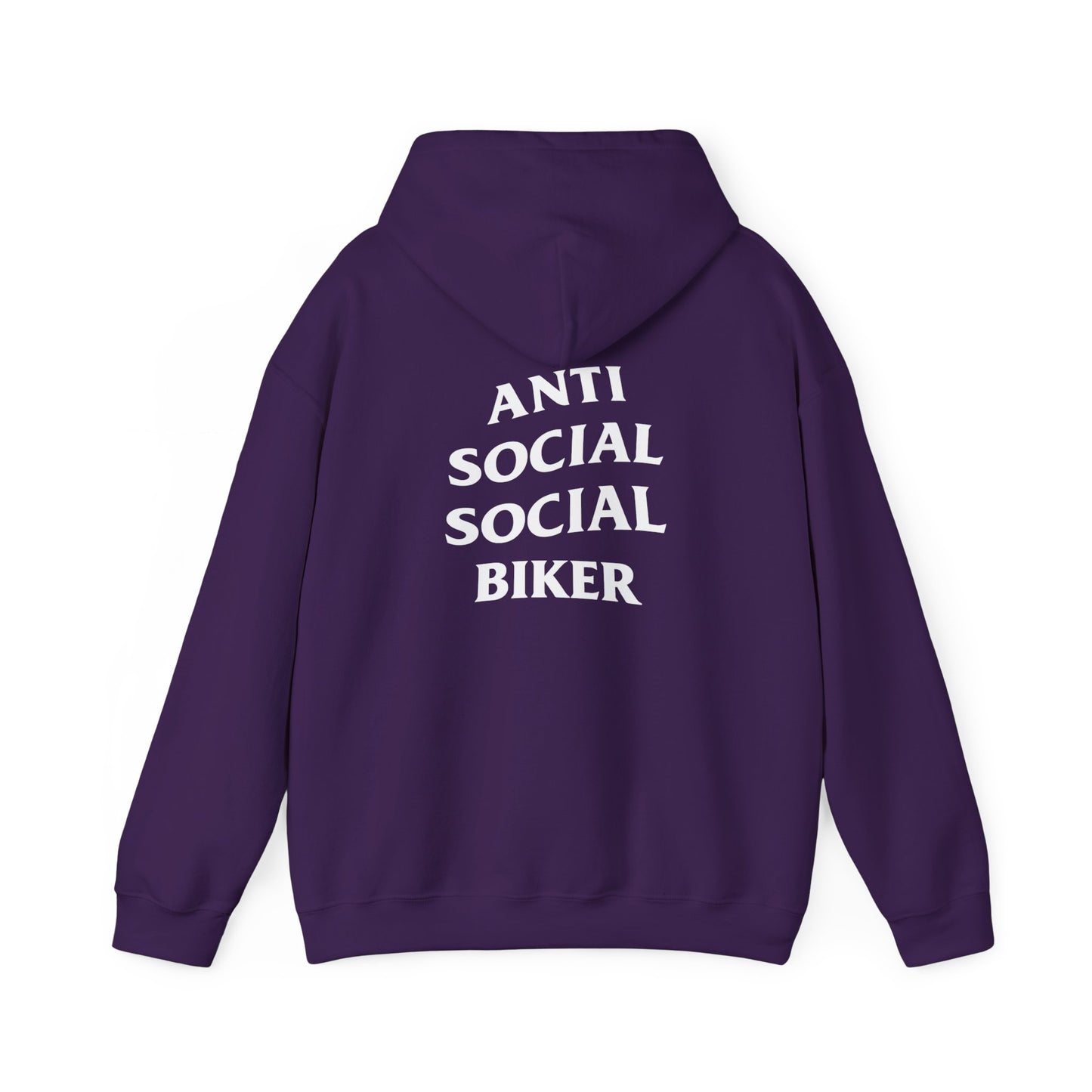 Anti Social Social Biker Hoodie