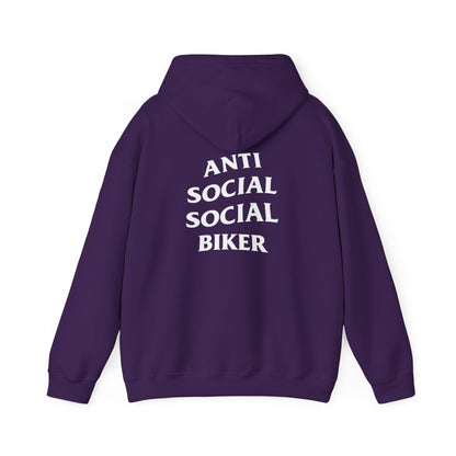 Anti Social Social Biker Hoodie