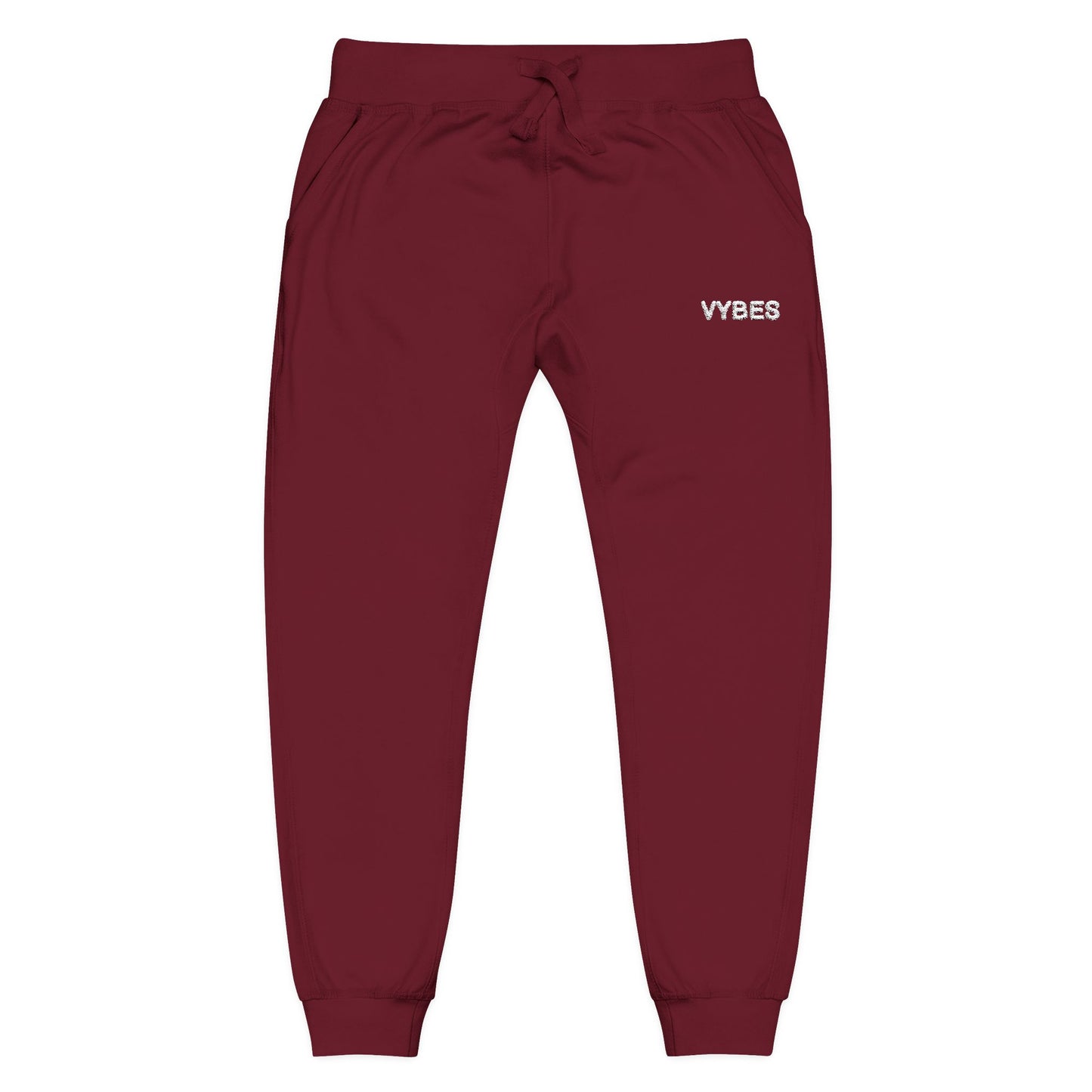 Vybes Embroidered Fleece Sweatpants