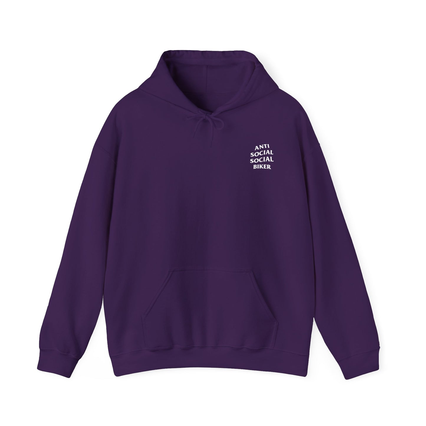 Anti Social Social Biker Hoodie