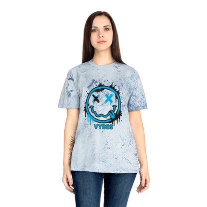 Tie-Dye Drip Smiley VYBES T-Shirt