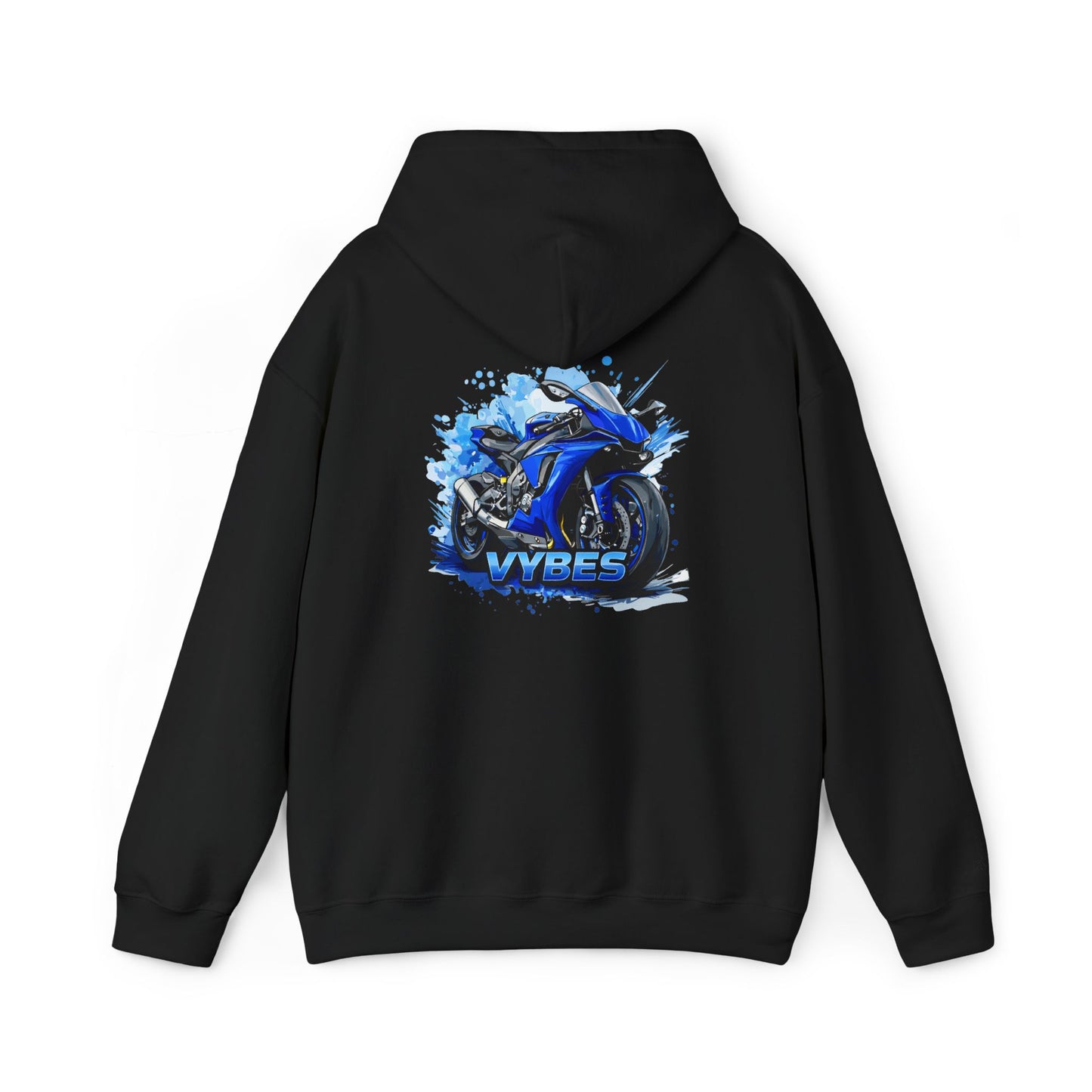 Blue Sportbike Hoodie