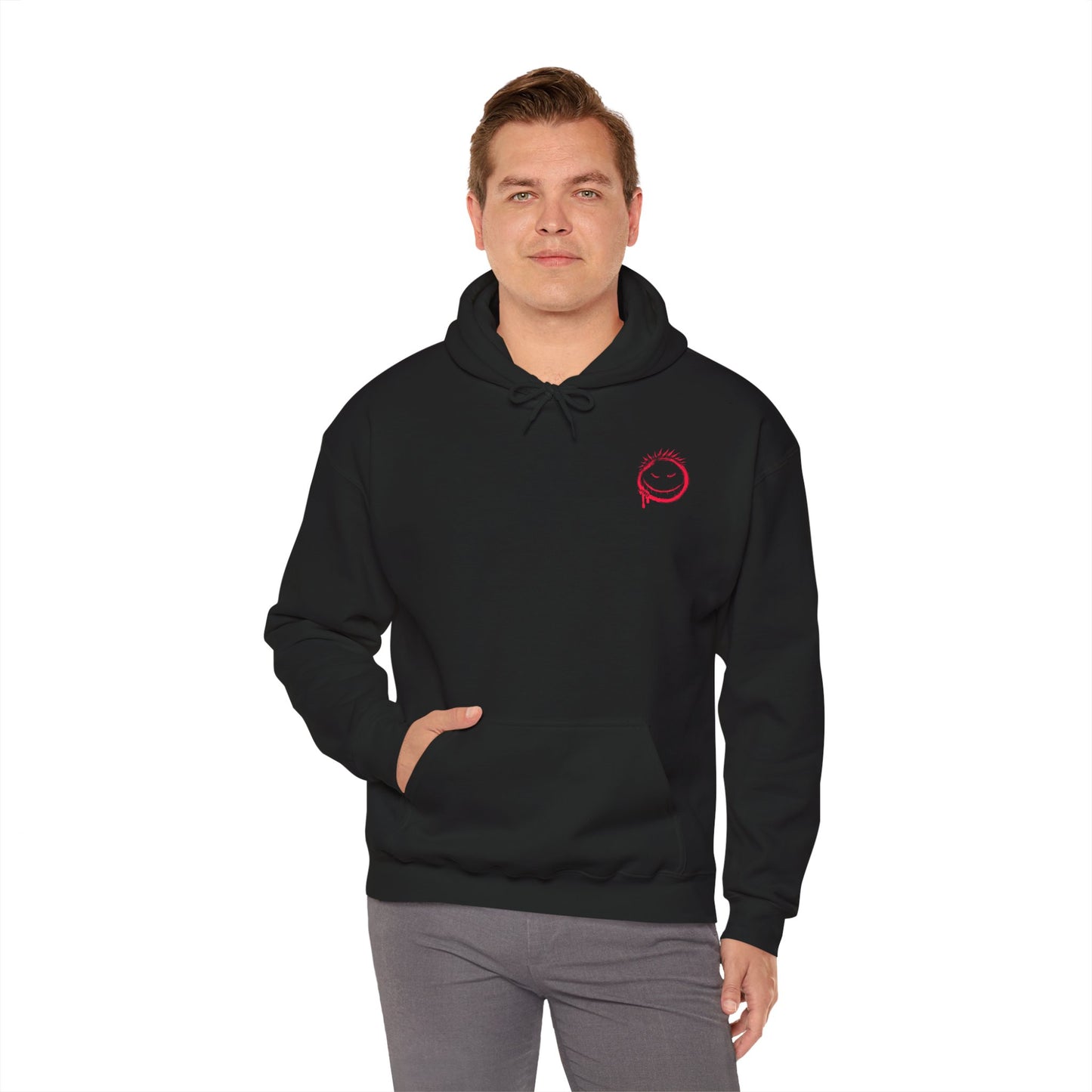 Vybes Villain Smiley Hoodie