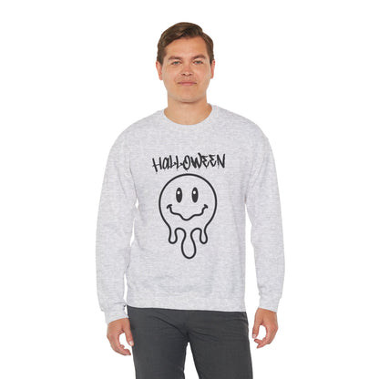 Halloween Melting Smiley Vybes Sweater