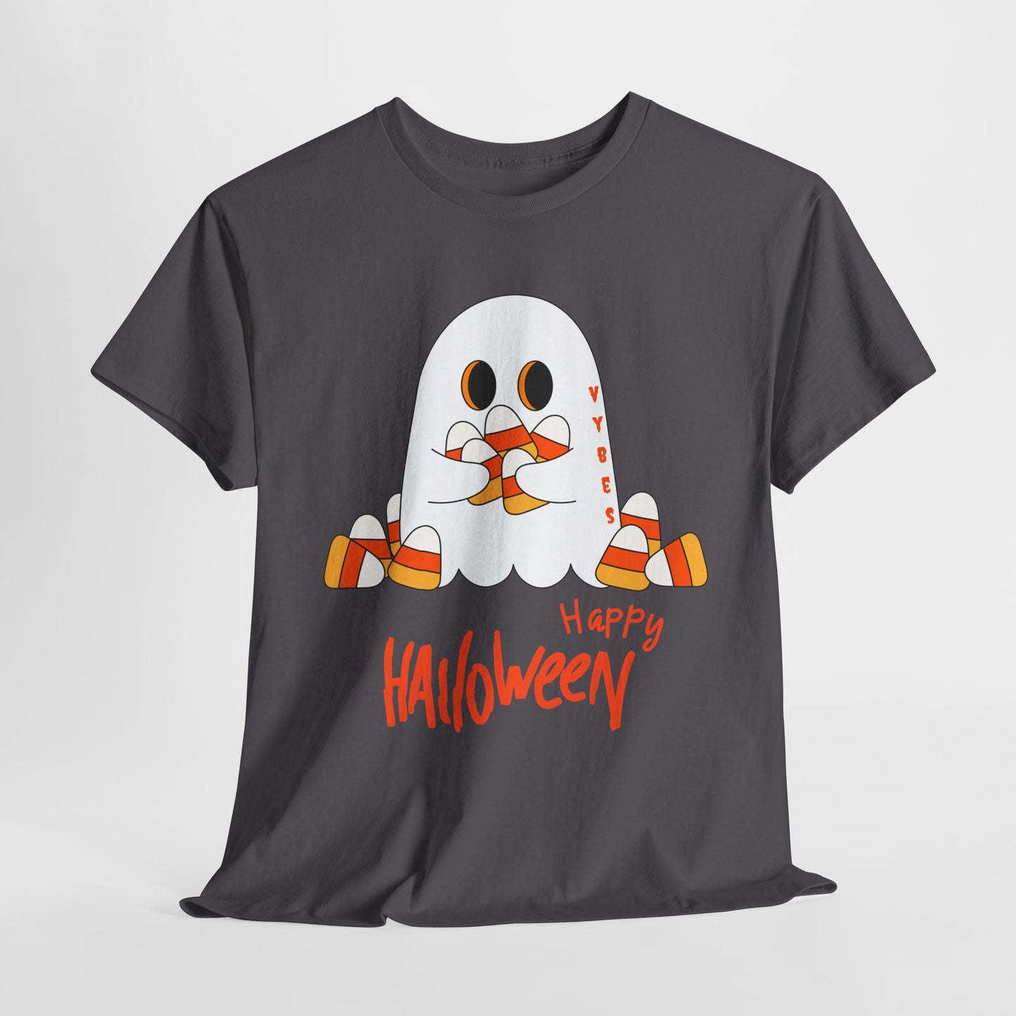 Candy Corn Ghost Vybes Tshirt