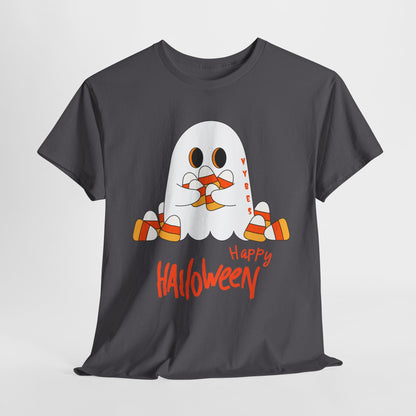 Candy Corn Ghost Vybes Tshirt
