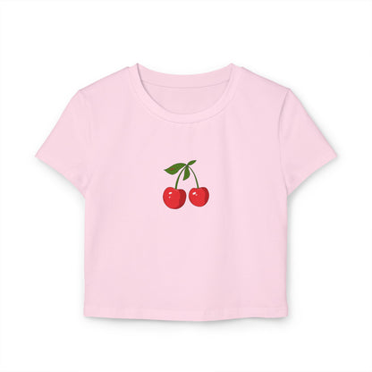 Cherry Vybes Baby Tee