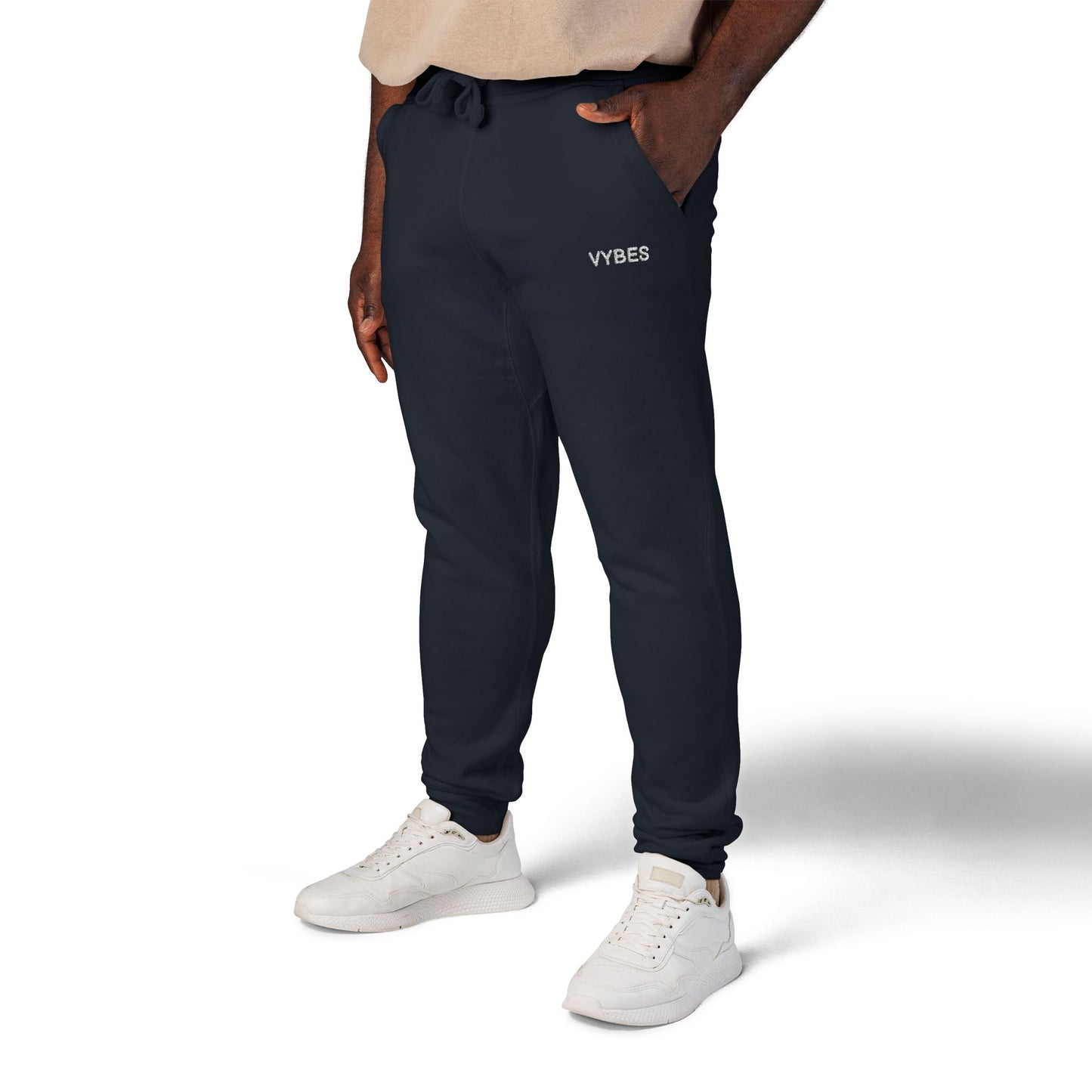 Vybes Embroidered Fleece Sweatpants
