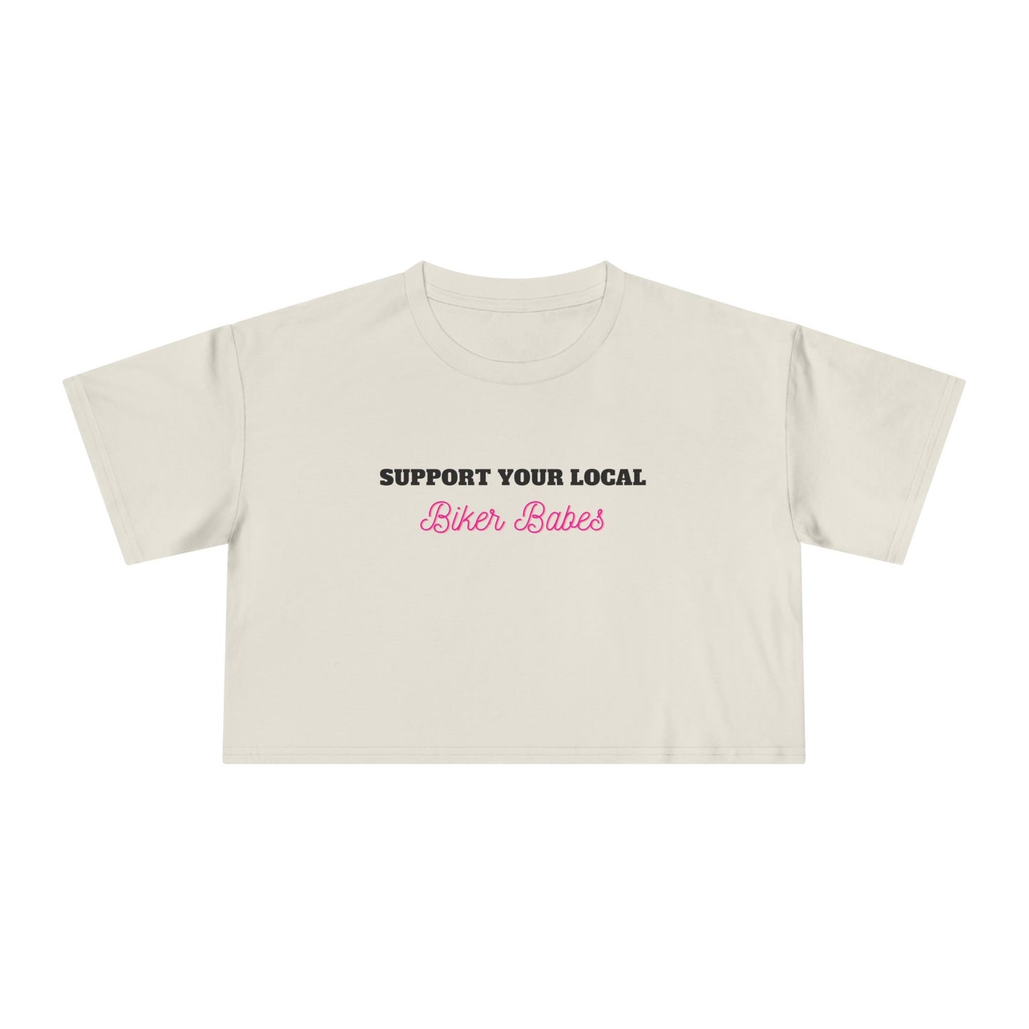 Local Biker Babes Vybes Crop Top