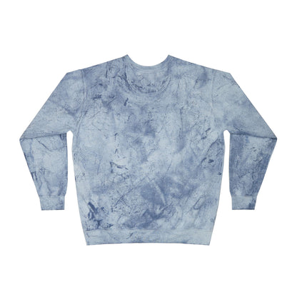 Tie-Dye Smiley Vybes Crewneck Sweatshirt