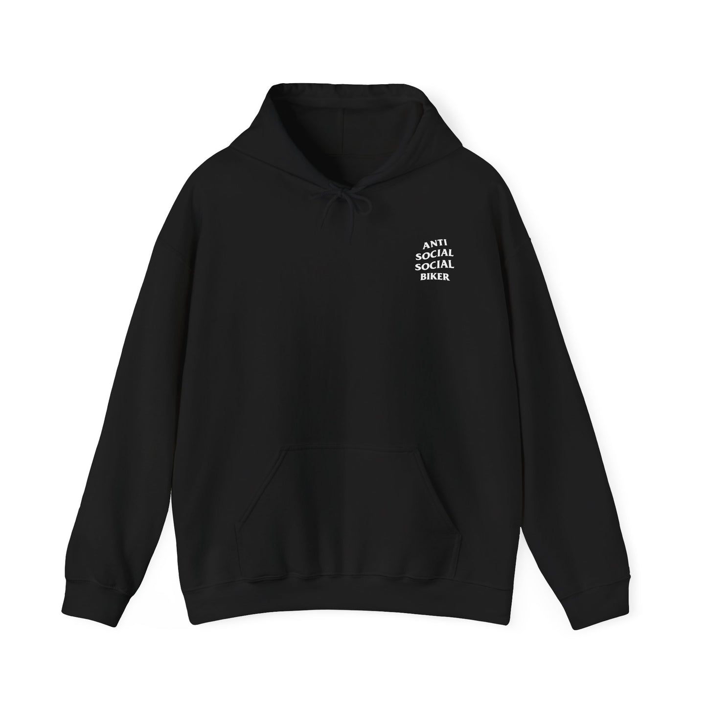 Anti Social Social Biker Hoodie
