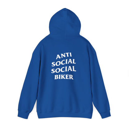 Anti Social Social Biker Hoodie