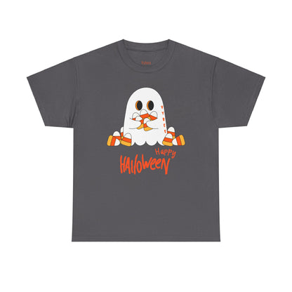 Candy Corn Ghost Vybes Tshirt