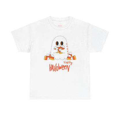 Candy Corn Ghost Vybes Tshirt