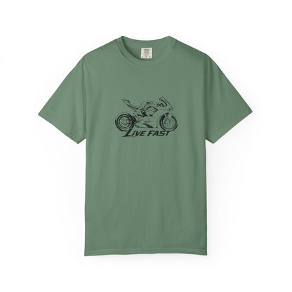 Live Fast Motorcycle Tee