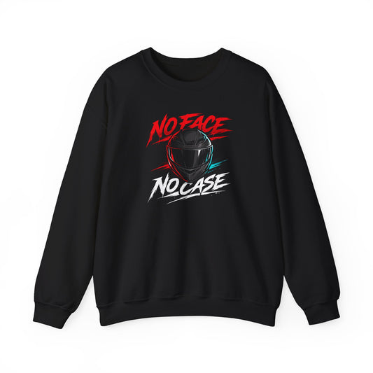 No Face No Case Crewneck Sweatshirt