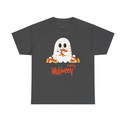 Candy Corn Ghost Vybes Tshirt