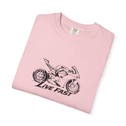 Live Fast Motorcycle Tee