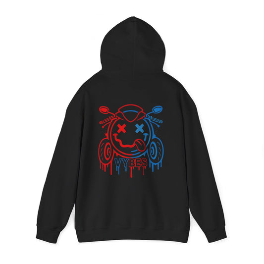 Drip Smile Motorcycle Hoodie