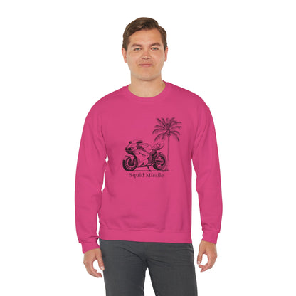 Squid Missile Sweatshirt - Palm Tree Vybes