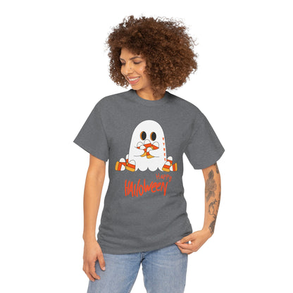 Candy Corn Ghost Vybes Tshirt