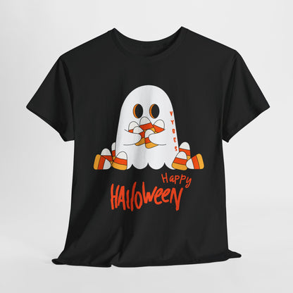 Candy Corn Ghost Vybes Tshirt