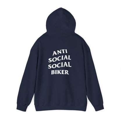 Anti Social Social Biker Hoodie
