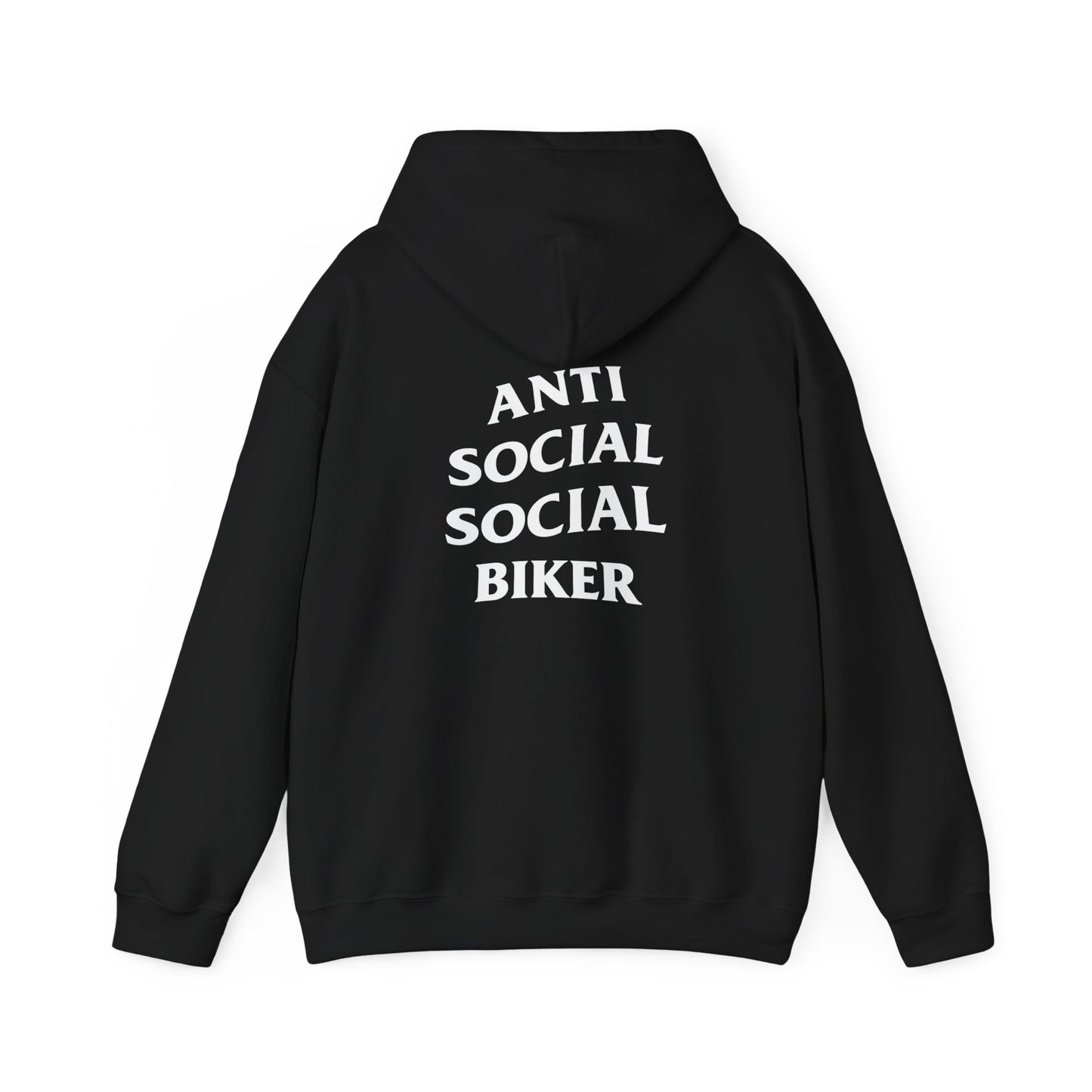 Anti Social Social Biker Hoodie