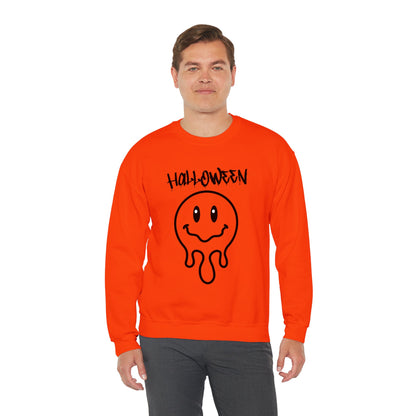 Halloween Melting Smiley Vybes Sweater