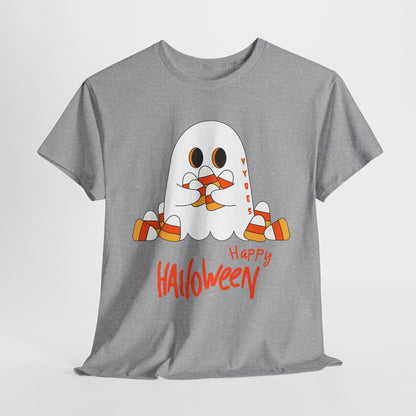 Candy Corn Ghost Vybes Tshirt
